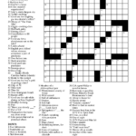 Eugene Sheffer Printable Crossword Puzzles Printable Word Searches