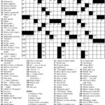 Free Printable Frank Longo Sunday Crossword Puzzles Premier