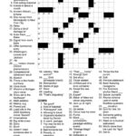 Free Printable Frank Longo Sunday Crossword Puzzles Premier