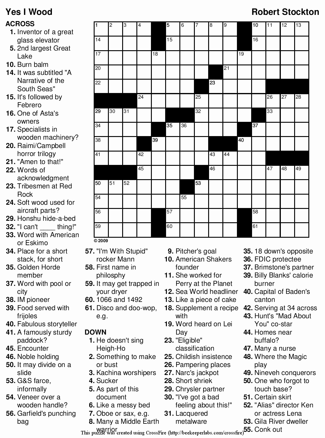 Printable Crossword Hard Printable Crossword Puzzles