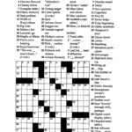 Printable Thomas Joseph Crossword Puzzle For Today Printable