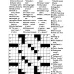 Thomas Joseph Printable Crossword Puzzles Printable Word Searches
