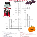15 Best Free Printable Halloween Crossword Puzzle Printablee