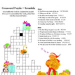 Crossword Puzzles For 5th Graders Activity Shelter Multiplication