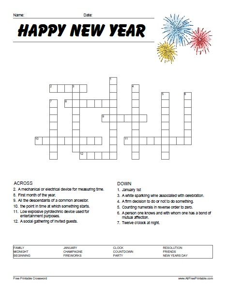 Free Australian Crosswords Printable HOT 