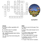 Free Printable Fall Crossword Puzzles For Adults Crossword Puzzles