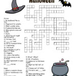 Halloween Crossword Word Puzzles For Kids Halloween Crossword