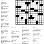 Hard Crossword Puzzles Printable Or 8 Best Of Hard Printable