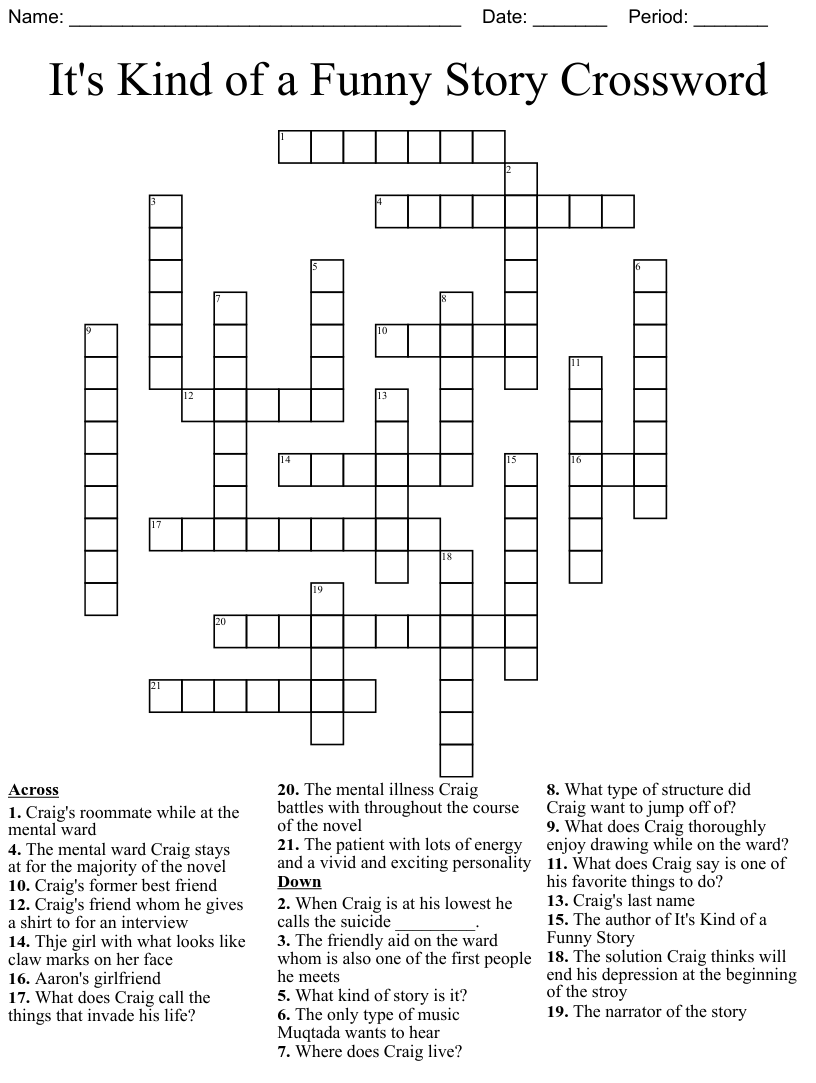 Humor Crosswords Word Searches Bingo Cards WordMint