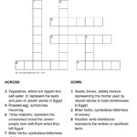 Passover And The Seder Crossword Puzzle