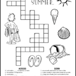 Summer Crossword Puzzles For Kids Word Puzzles For Kids Free